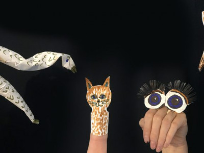Fingers & Paper Scruffy Puppets image