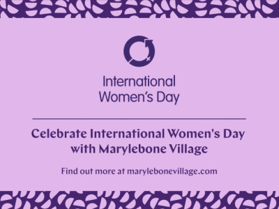 Marylebone Village to celebrate International Women's Day 2021 image
