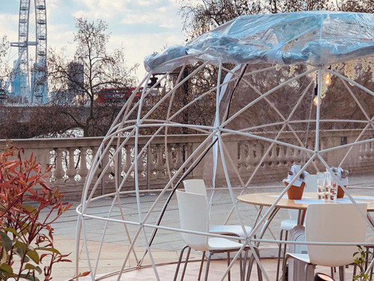 Dining Domes at Somerset House image