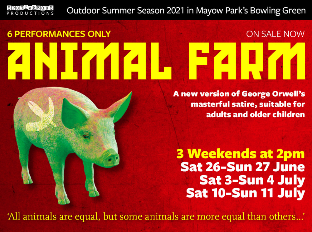 Animal Farm, outdoor theatre for adults and older children image