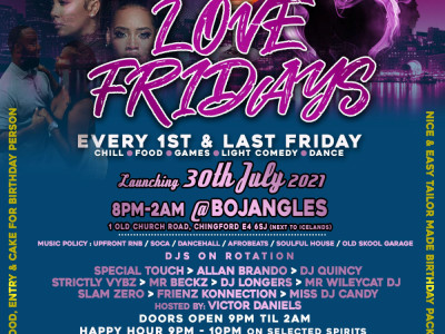 Love Fridays at Bojangles – Your Ultimate Friday Night Out in Chingford! image