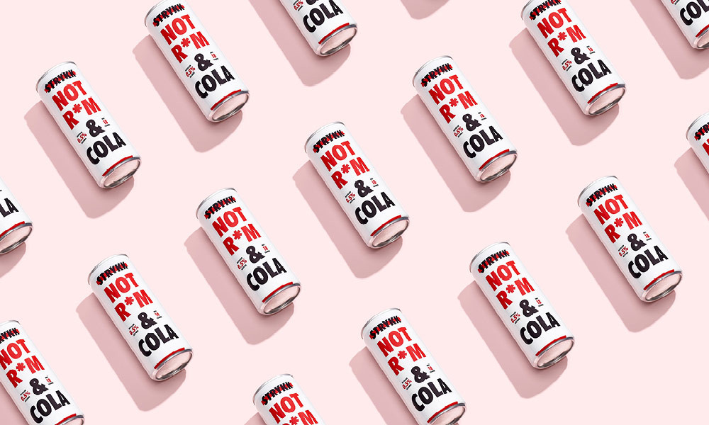 STRYKK Club takes over Urban Food Festival - giving away 1,000 free cans of their NOT R*M & Cola image