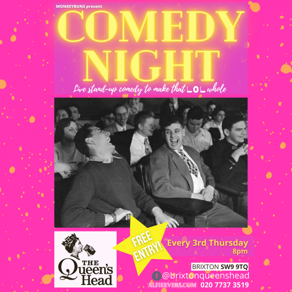 Comedy Night at the Queens Head Brixton image