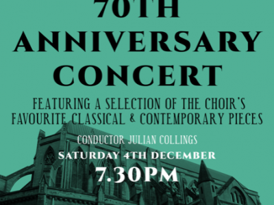 Teddington Choral Society 70th Anniversary Concert image