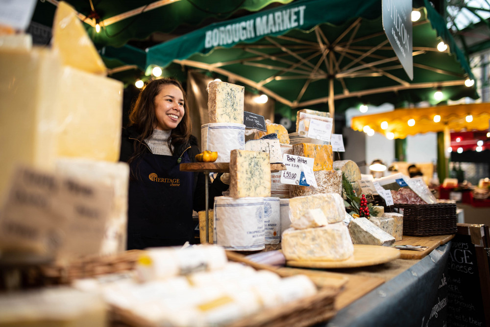 Borough Market Evening of Cheese and Live Christmas Events image