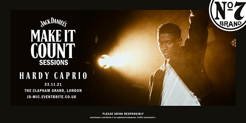 Jack Daniel's Make It Count Sessions feat. Hardy Caprio + Lost Girl image