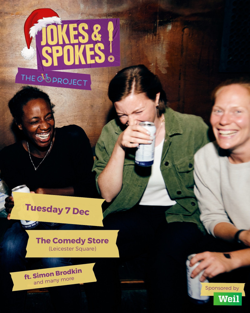Jokes and Spokes - Live Comedy Charity Fundraiser image