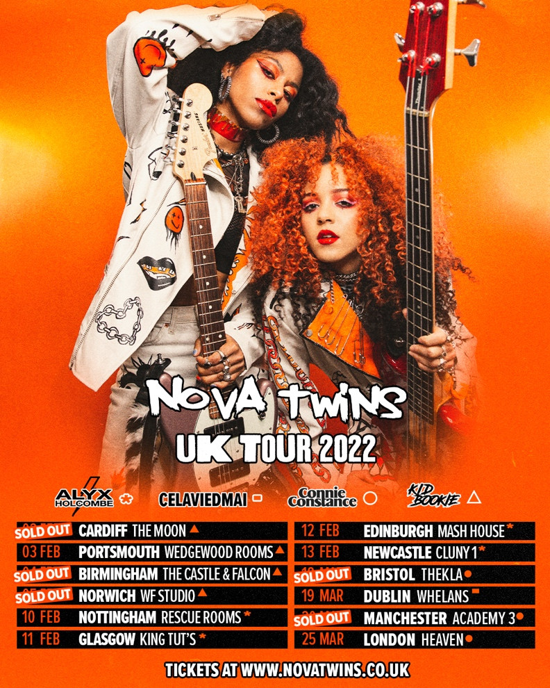 Nova Twins x Goth Girlfriends UK Tour image