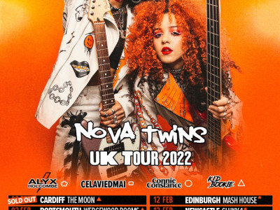 Nova Twins x Goth Girlfriends UK Tour image
