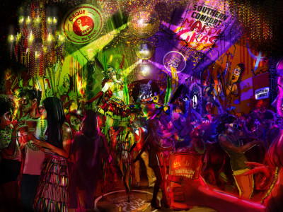 Southern Comfort Presents Mardi Gras with Cirque Du Soul image