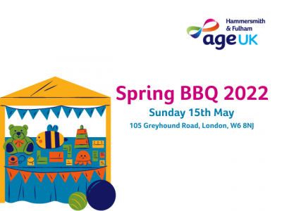 Age UK Hammersmith and Fulham Spring BBQ image