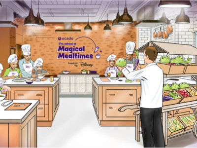 Ocado's School of Magical Mealtimes, inspired by Disney image