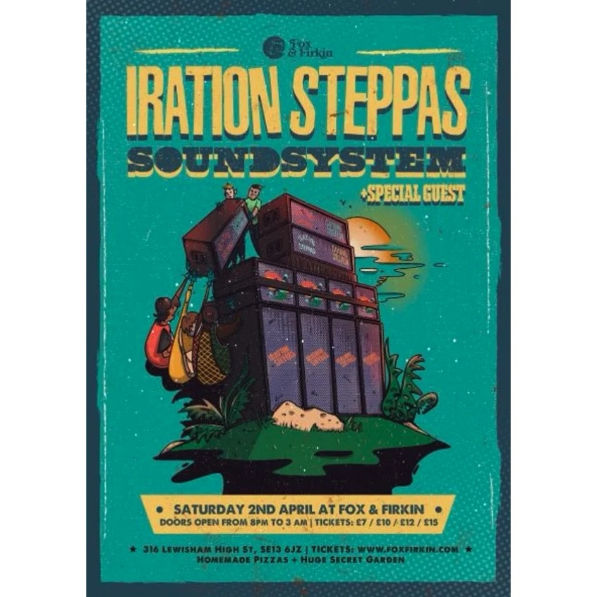 Iration Steppas Soundsytem + Special Guest! image