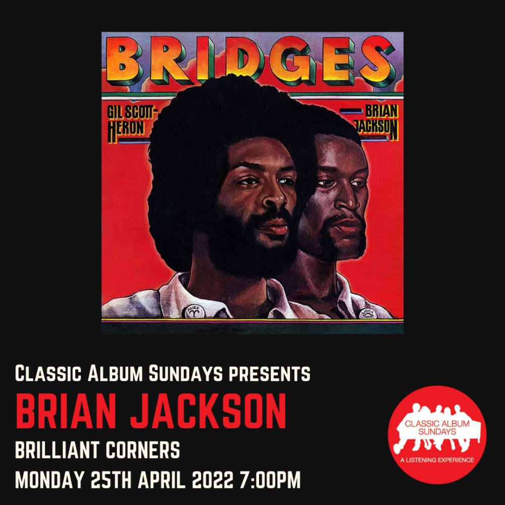 Classic Album Sundays presents An Evening with Brian Jackson image