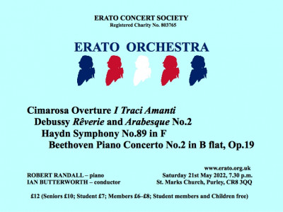 Erato Orchestra Concert image