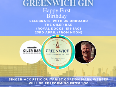 Celebrate Greenwich Gin's first birthday image