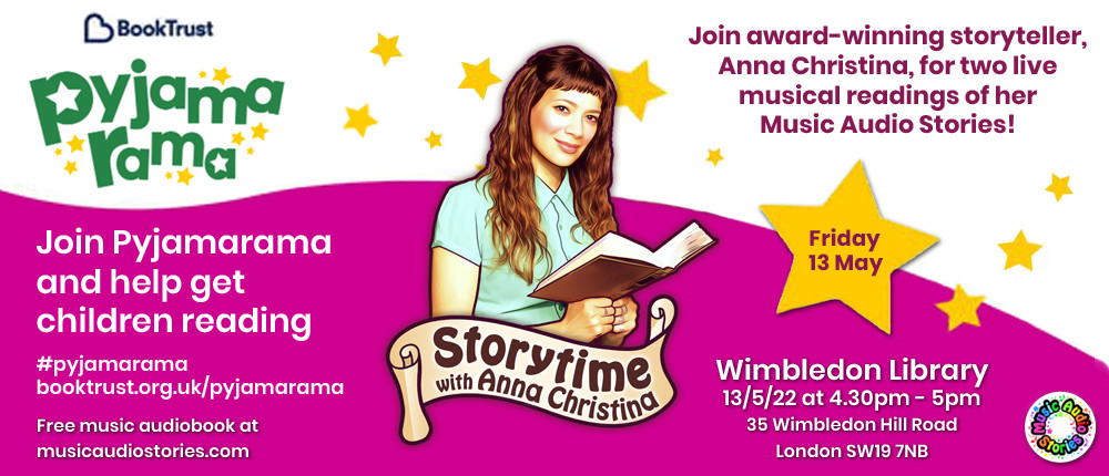 Music Audio Stories presents Storytime with Anna Christina - Pyjamarama image