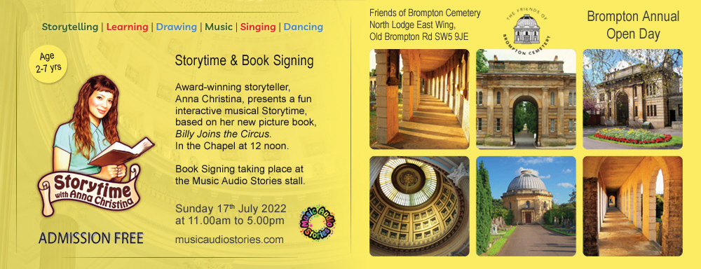 Storytime with Anna Christina and Book Signing at Brompton Annual Open Day image