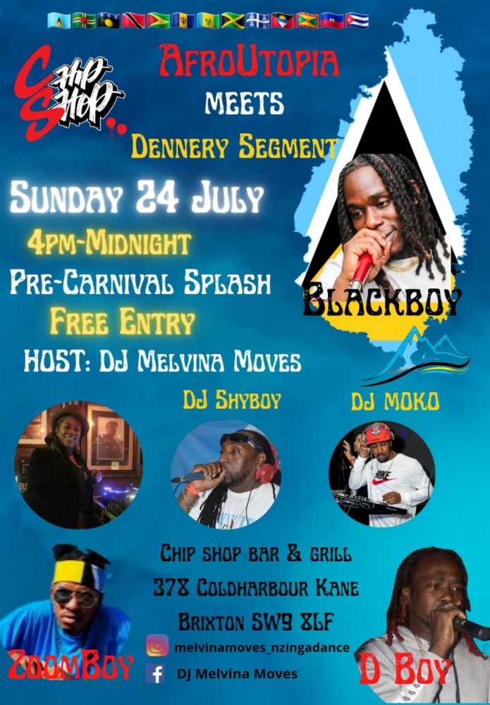 'AfroUtopia meets Dennery Segment' the Pre-Carnival Splash All-Dayer Edition image