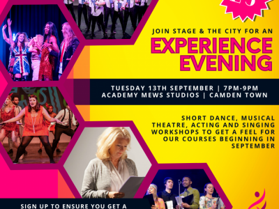 Stage & the City Performing Arts Experience Evening image