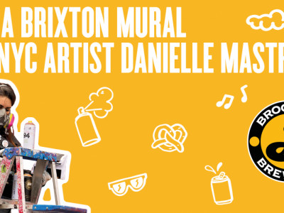 THIS IS BROOKLYN: PAINT A BRIXTON MURAL WITH NYC’S DANIELLE MASTRION image