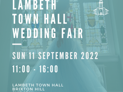 Lambeth Town Hall Wedding Fair 2022 image
