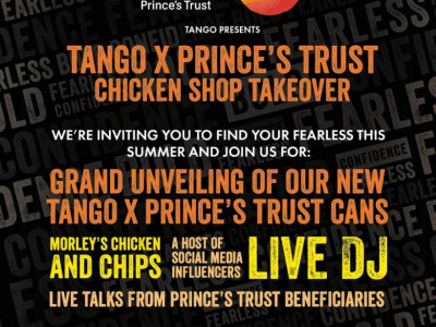 Tango and the Prince's Trust take over Morley's Chicken Shop image