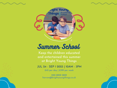 Bright Young Things' Summer School image