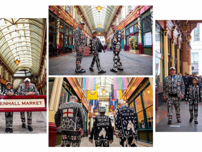 A Pearly King and Prince set to lead Coronation knees up at Leadenhall Market image