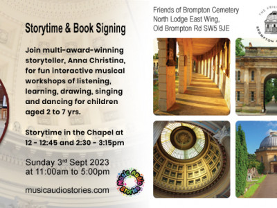 Storytime with Anna Christina and Book Signing at Brompton Annual Open Day image