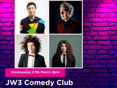 JW3 Comedy Club (March) image