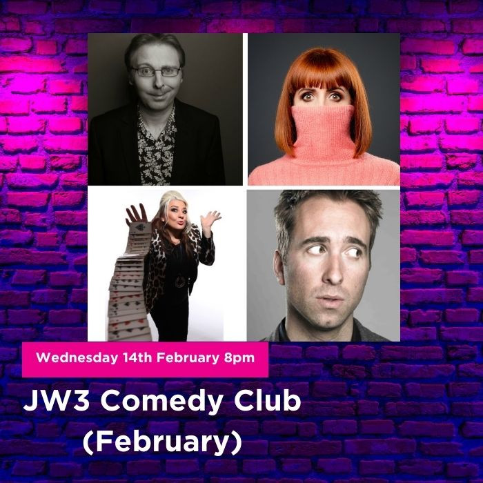 JW3 Comedy Club (February) image
