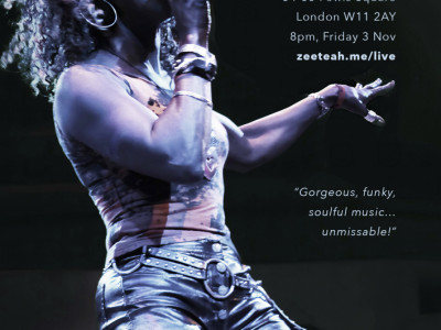 Zeeteah Massiah live – “Gorgeous, funky,  soulful  music… unmissable!” image
