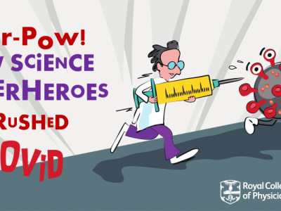 Ker-Pow! How science superheroes crushed COVID image