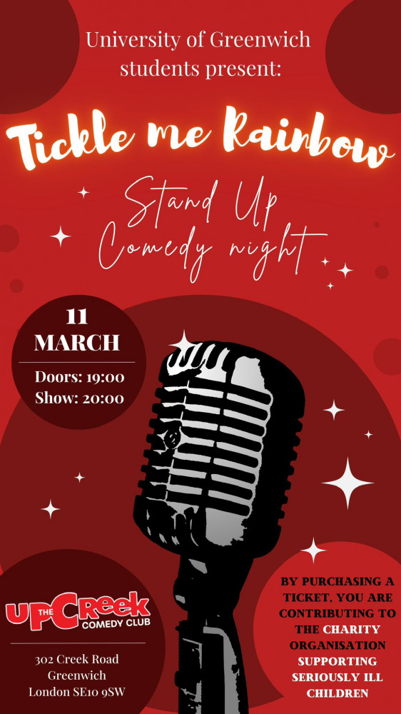 Tickle me Rainbow - Stand Up Comedy Night image