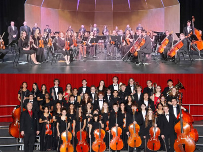 Deerfield High School and Barrington Youth Symphony Orchestras image