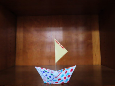 Family Workshop: Origami Ship of Good Memories image