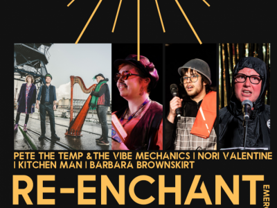 Re-enchant: Pete the Temp & the Vibe Mechanics + Comedy Kitchen image