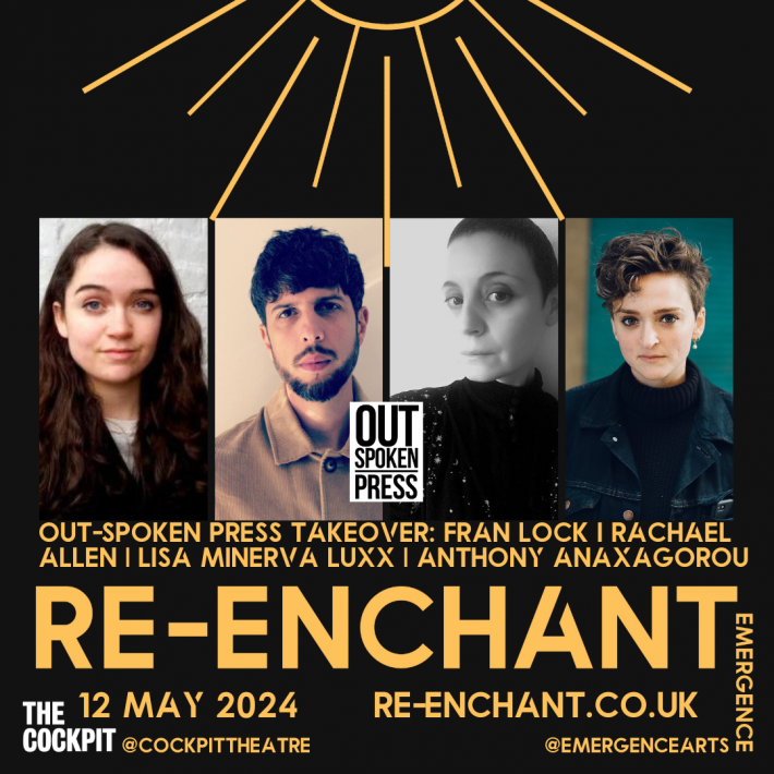 Re-Enchant: Out-Spoken Press Takeover - Workshop, Discussion & Performance image