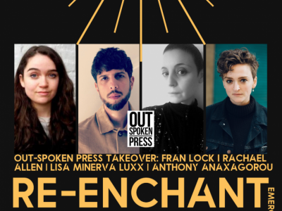 Re-Enchant: Out-Spoken Press Takeover - Workshop, Discussion & Performance image