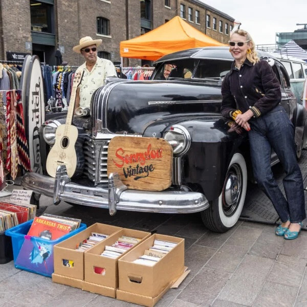 The Classic Car Boot Sale, Granary Square, Kings Cross, London - Retail ...