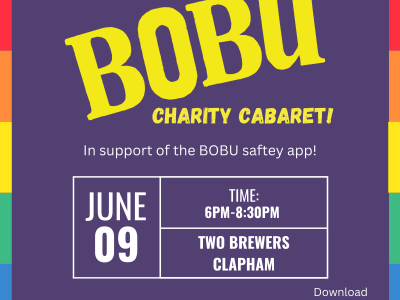 The Be More BOBU Charity Cabaret image