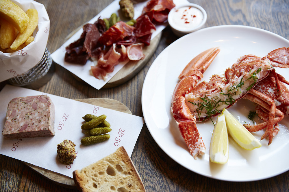 A selection of bar bites to enjoy with your premium wine.