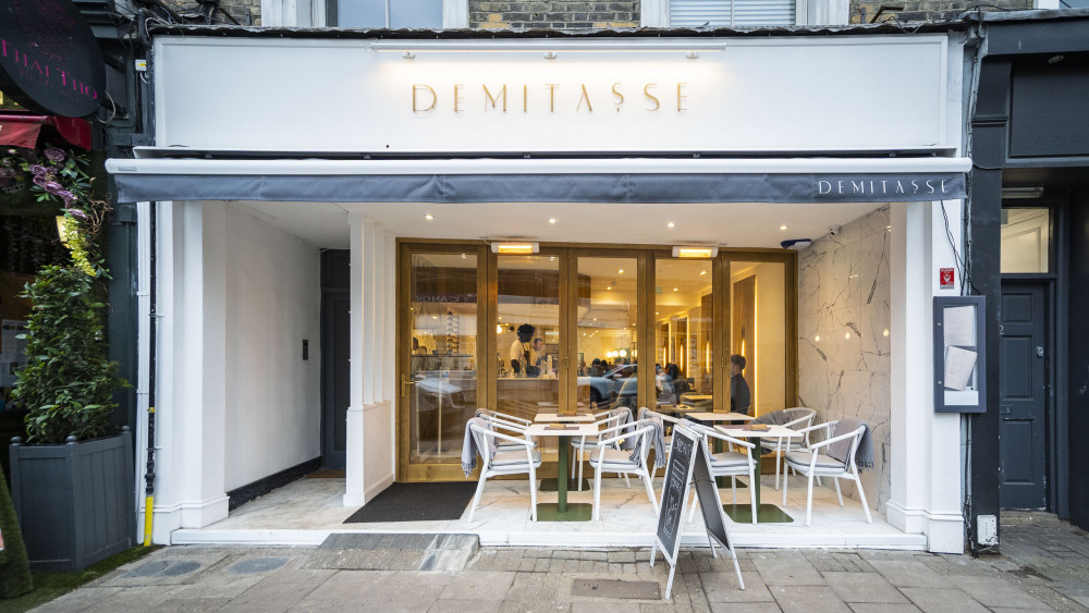 Demitasse London Coffee Shop, 21 High Street, Wimbledon, London SW19 5DX