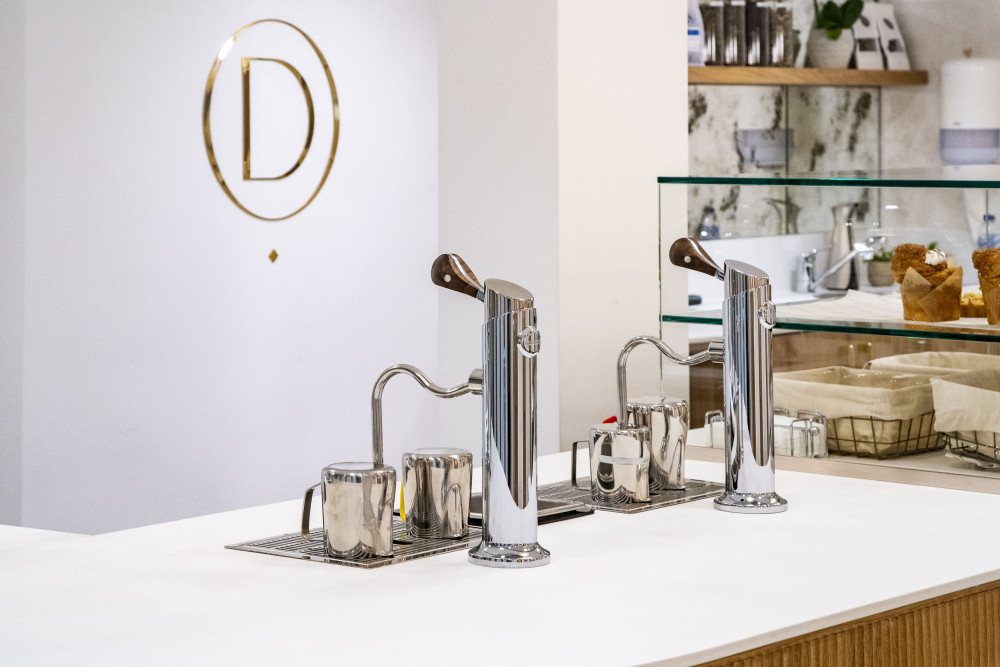 Coffee mod bar at Demitasse London in Wimbledon