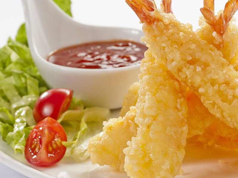 Thai prawn dumpling