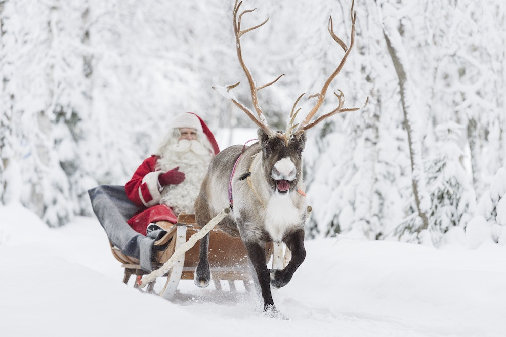 SAY IT WITH SANTA AND WIN A FESTIVE CALL FROM LAPLAND image