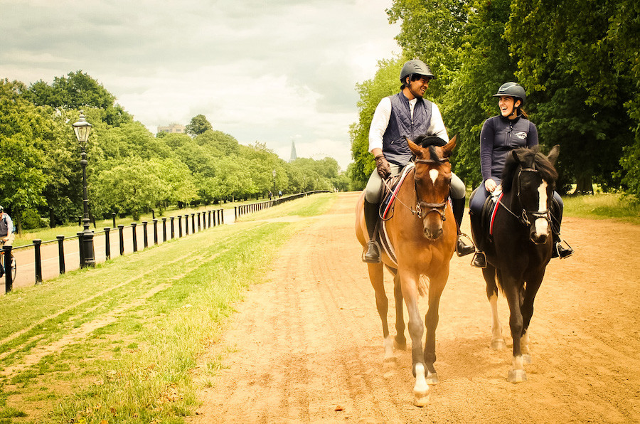 SEE HYDE PARK FROM HORSEBACK image