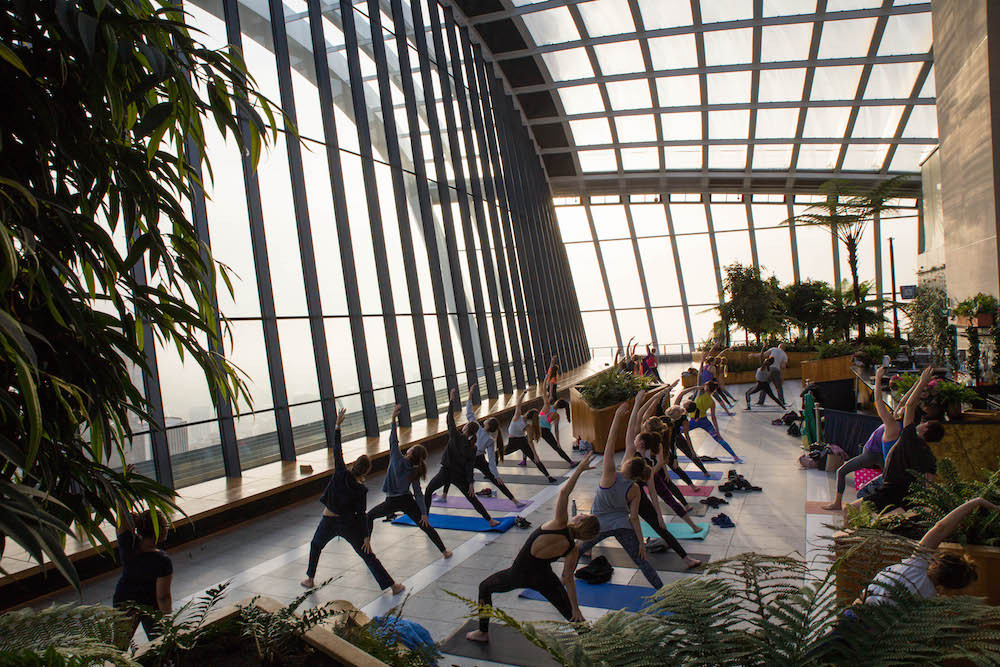 SUNRISE YOGA RETURNS TO SKY GARDEN image