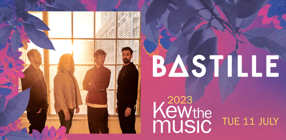 DATE FOR THE DIARY: BASTILLE AT KEW THE MUSIC image